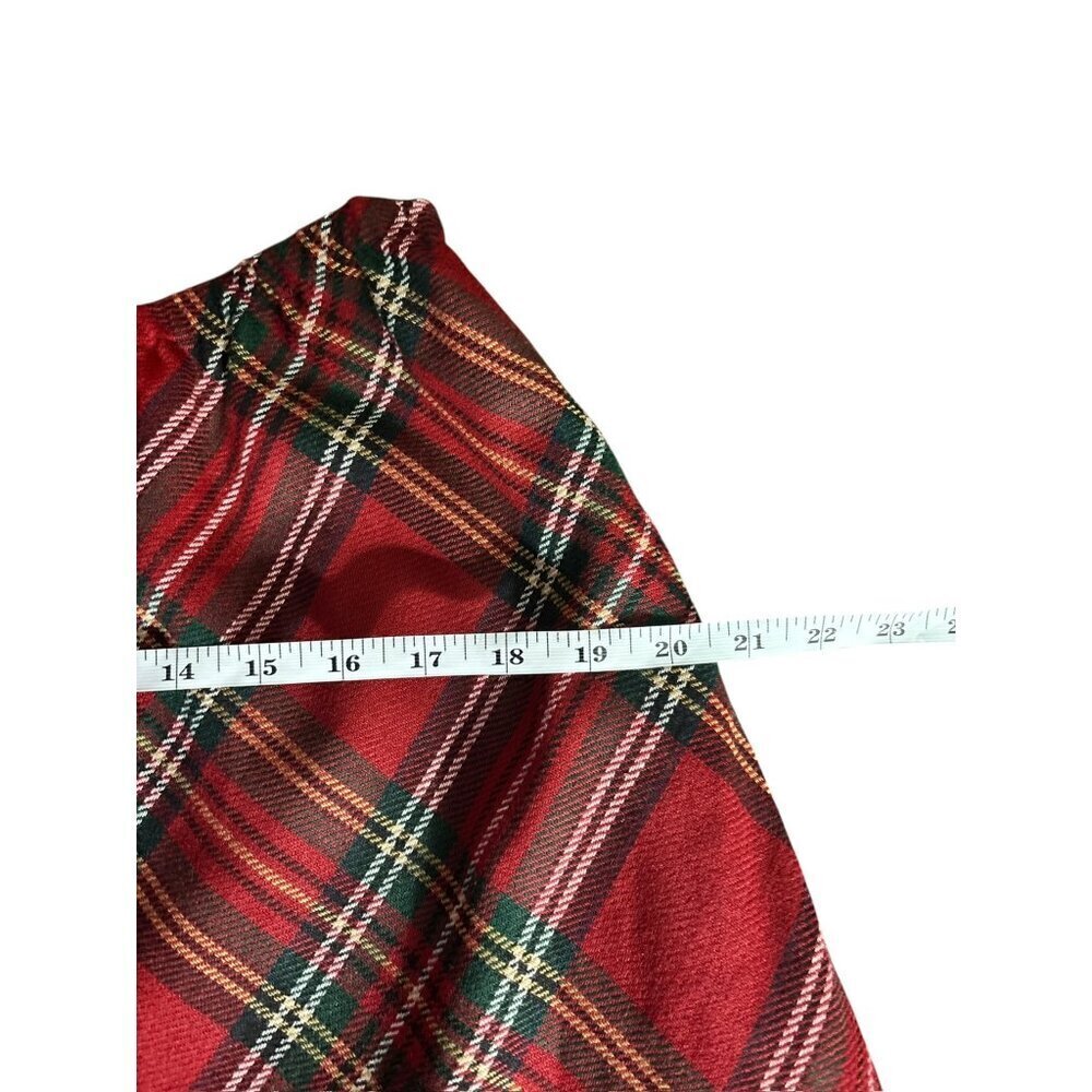 Appleseed's Women's Red Plaid Long Skirt - Picture 6 of 8